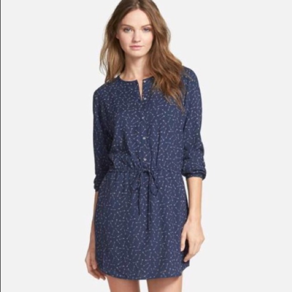 Hinge Arrow Print Dress